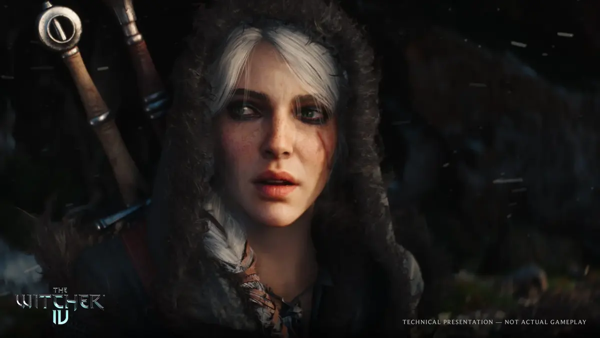 Screenshot from The Witcher IV
