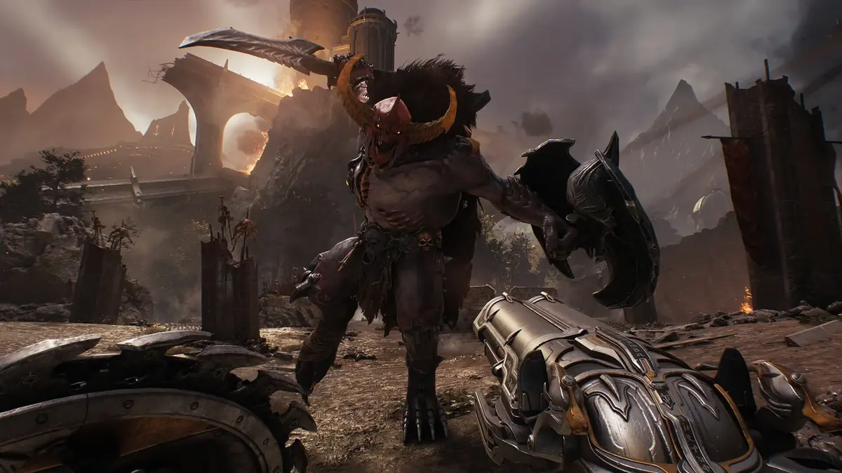 Screenshot from Doom: The Dark Ages