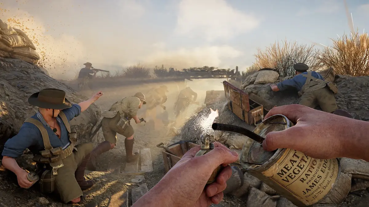 Screenshot from Gallipoli