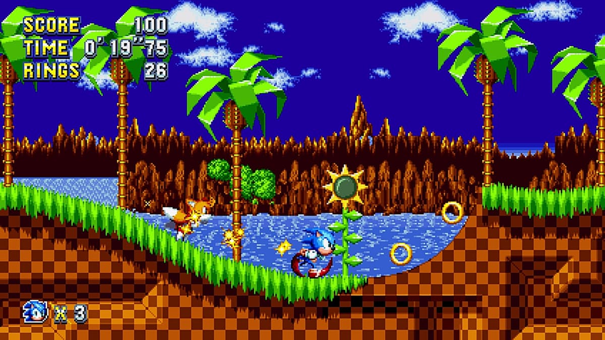 Screenshot from Sonic Mania
