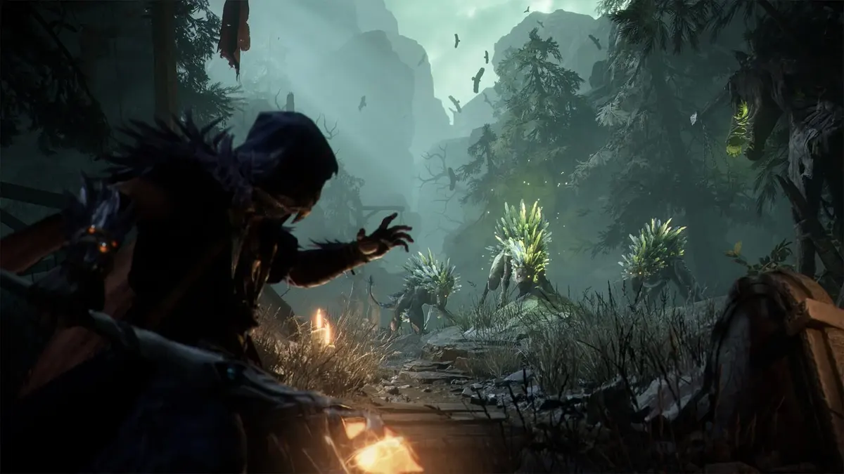 Screenshot from Mistfall Hunter