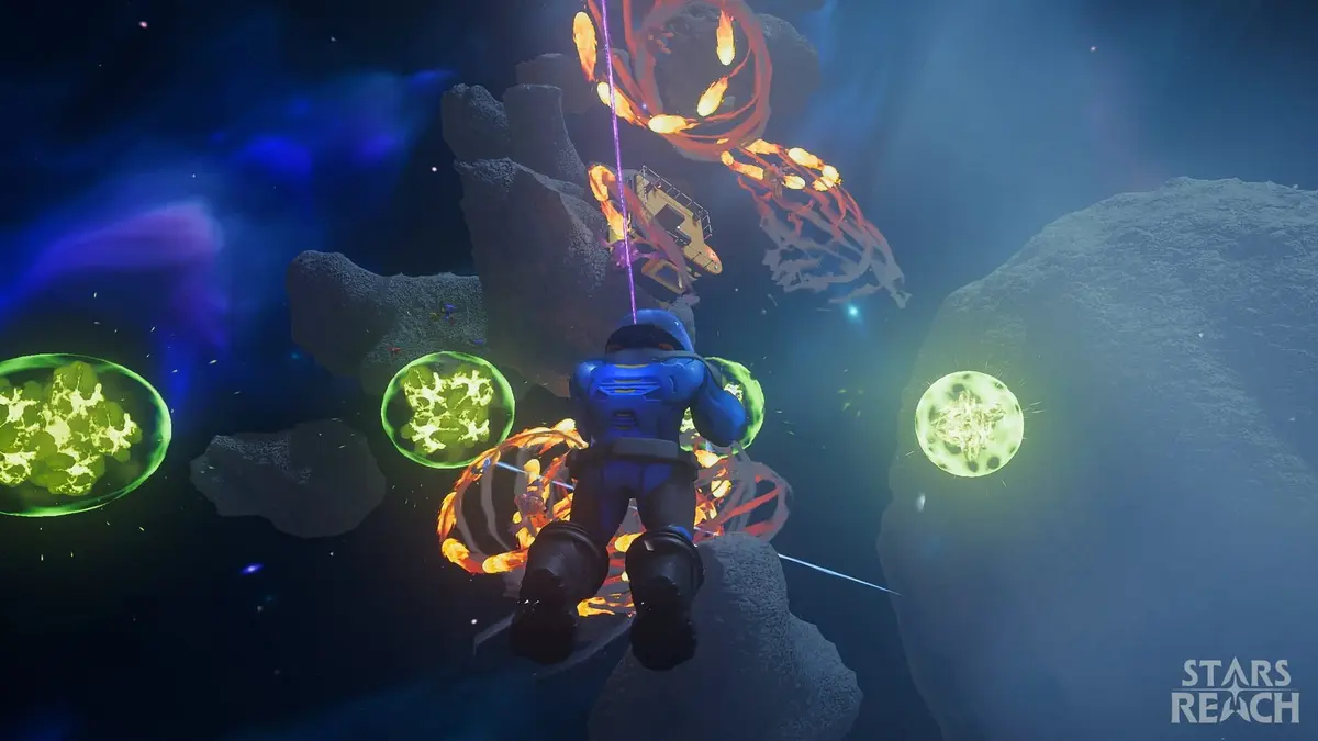 Screenshot from Stars Reach