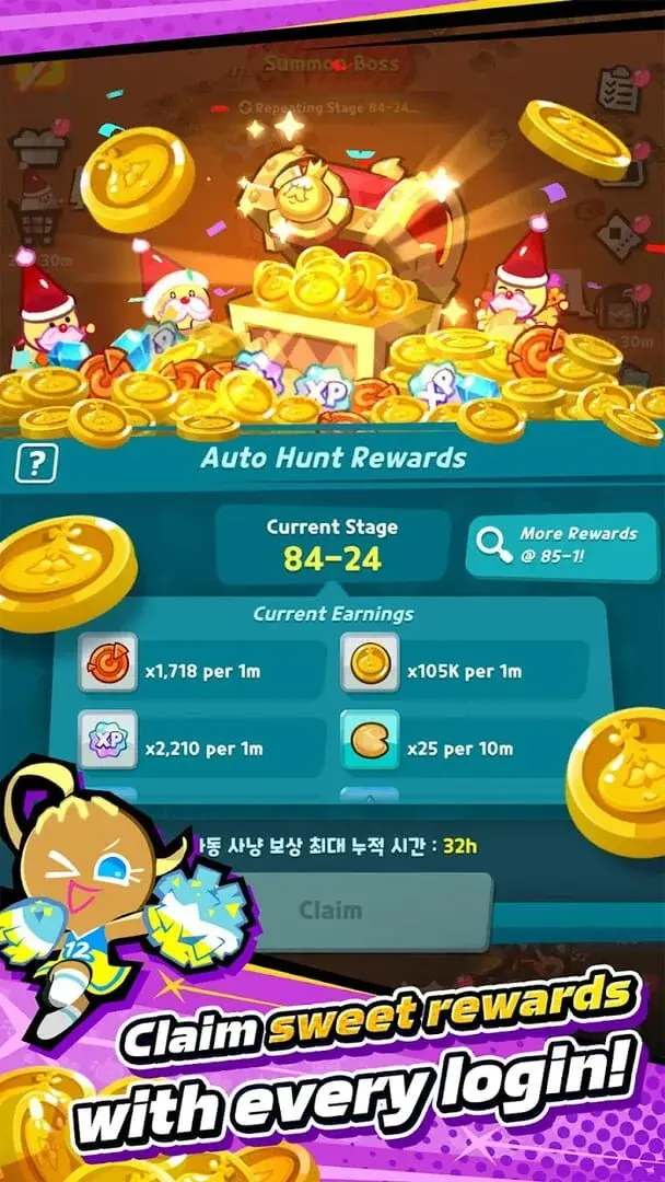 Screenshot from CookieRun: Crumble - Idle RPG