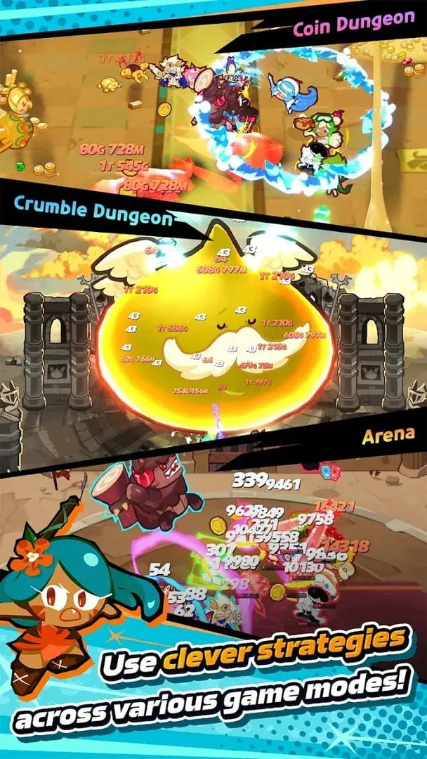 Screenshot from CookieRun: Crumble - Idle RPG