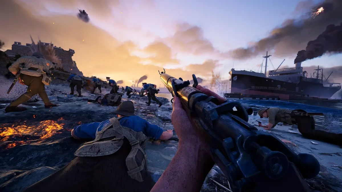 Screenshot from Gallipoli