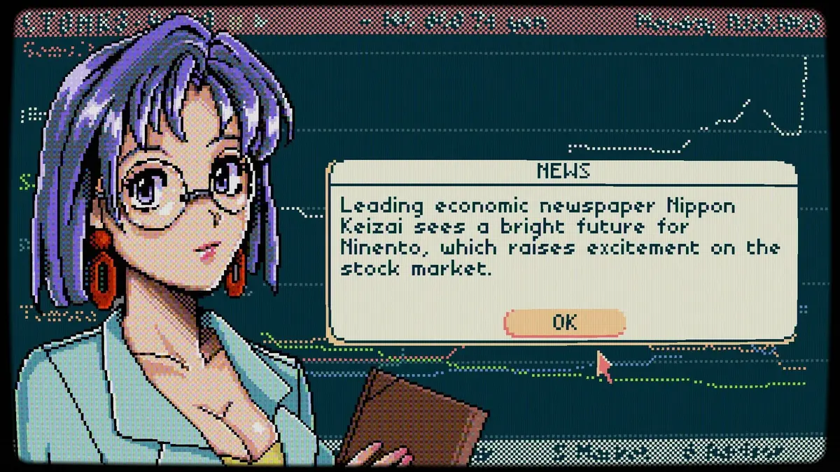 Screenshot from Stonks-9800: Stock Market Simulator