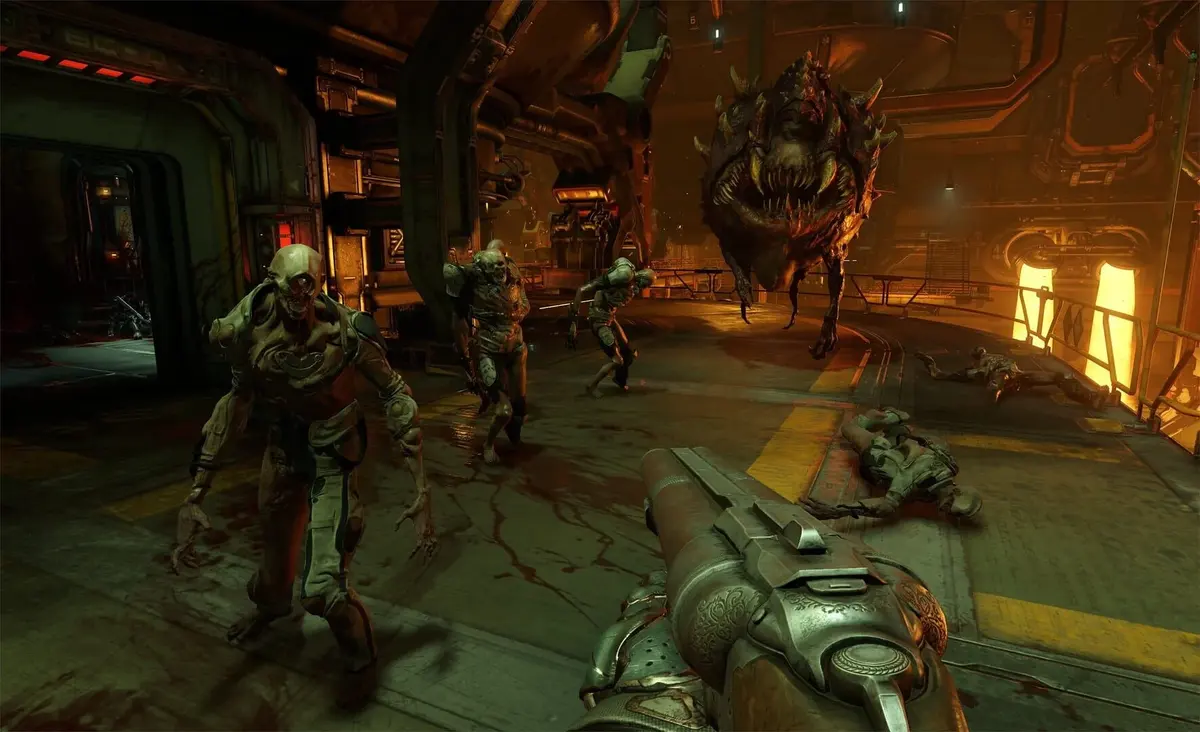 Screenshot from Doom