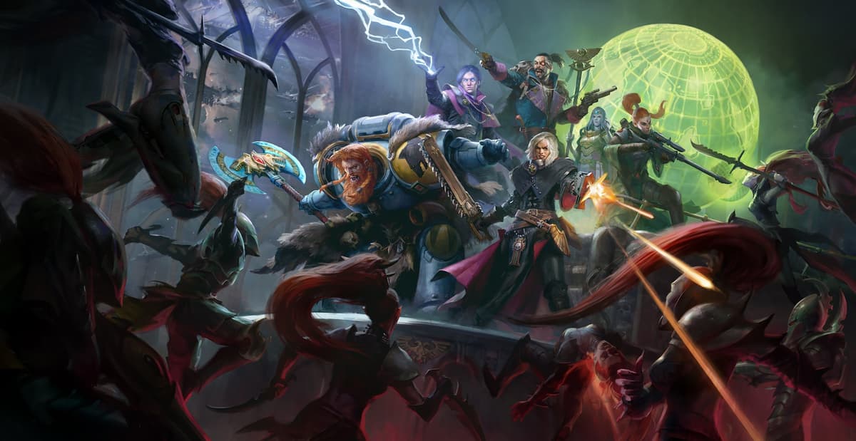 Warhammer 40,000: Rogue Trader – trailer / artwork
