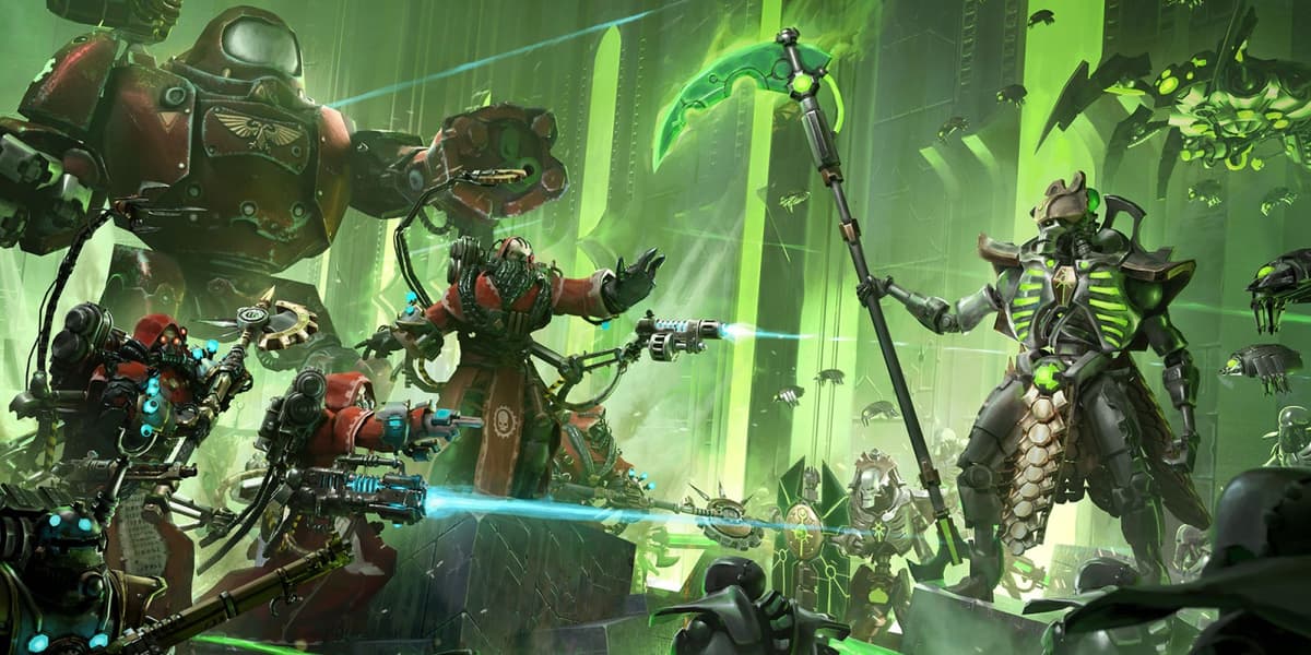 Warhammer 40,000: Mechanicus – trailer / artwork