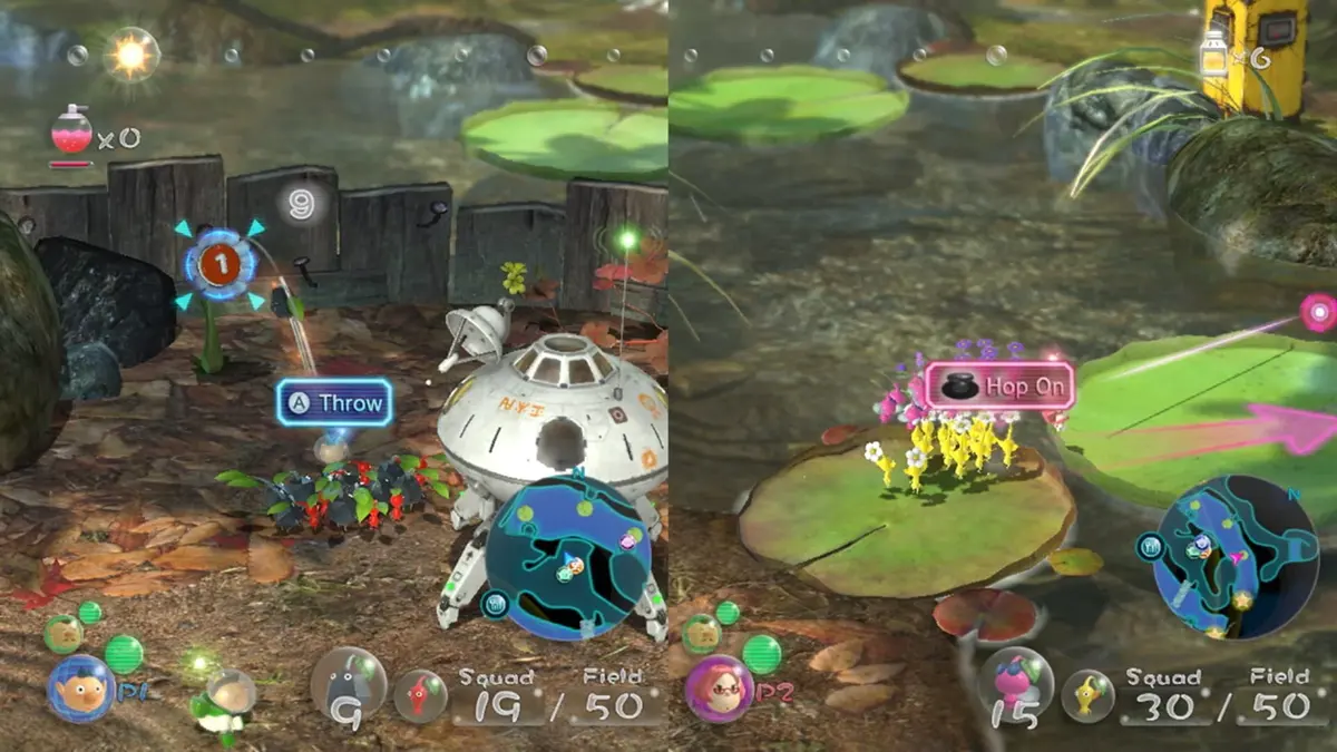Screenshot from Pikmin 3 Deluxe
