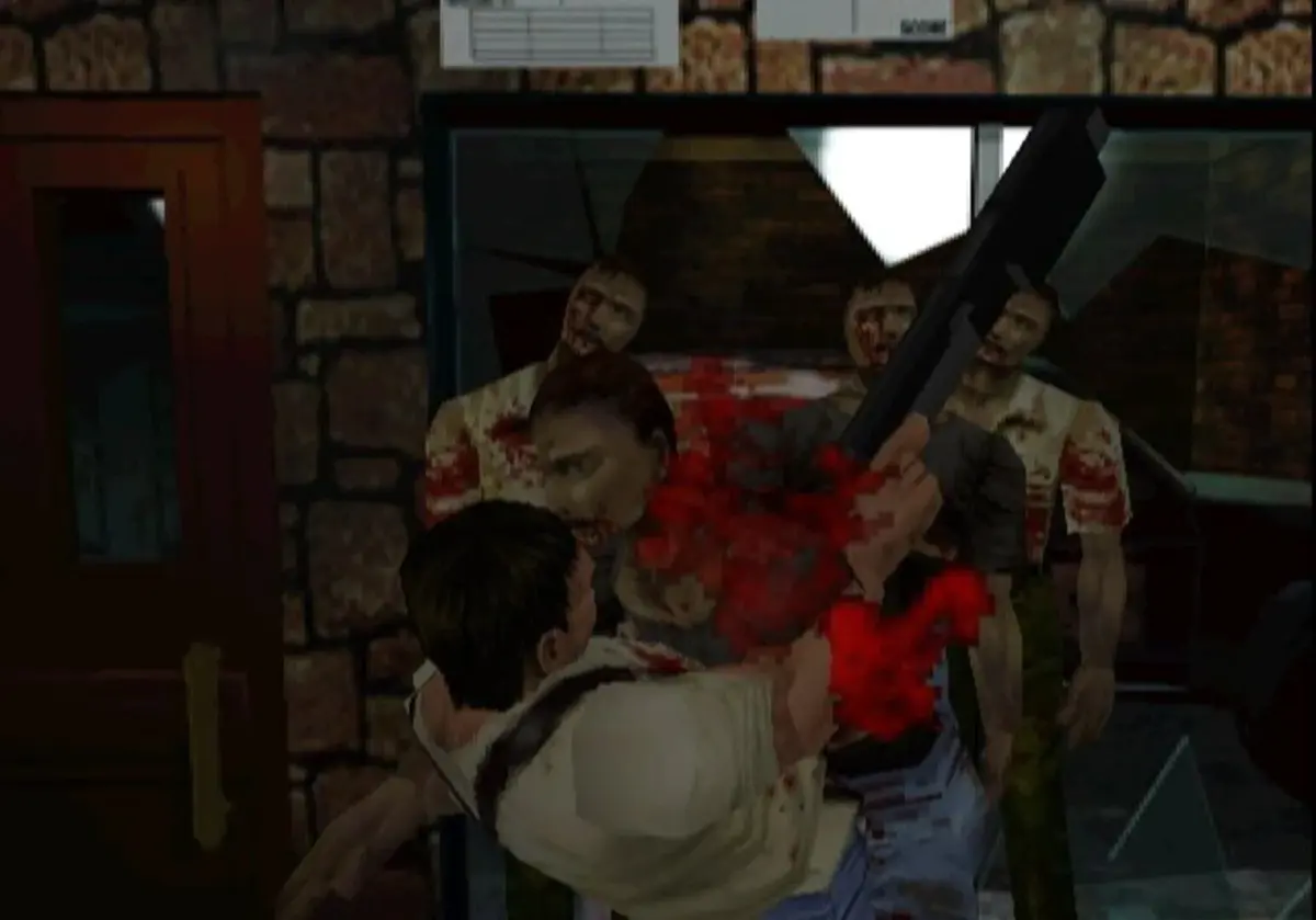 Screenshot from Resident Evil 2