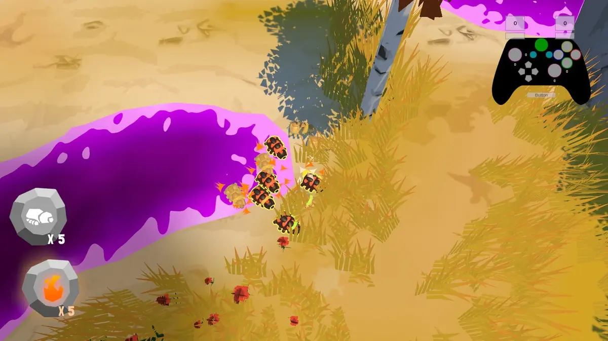 Screenshot from Moss Piglets