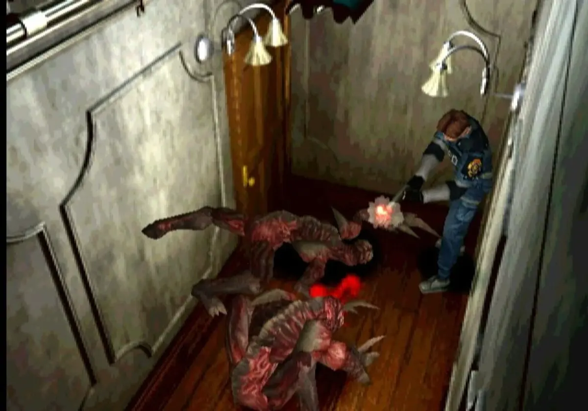 Screenshot from Resident Evil 2