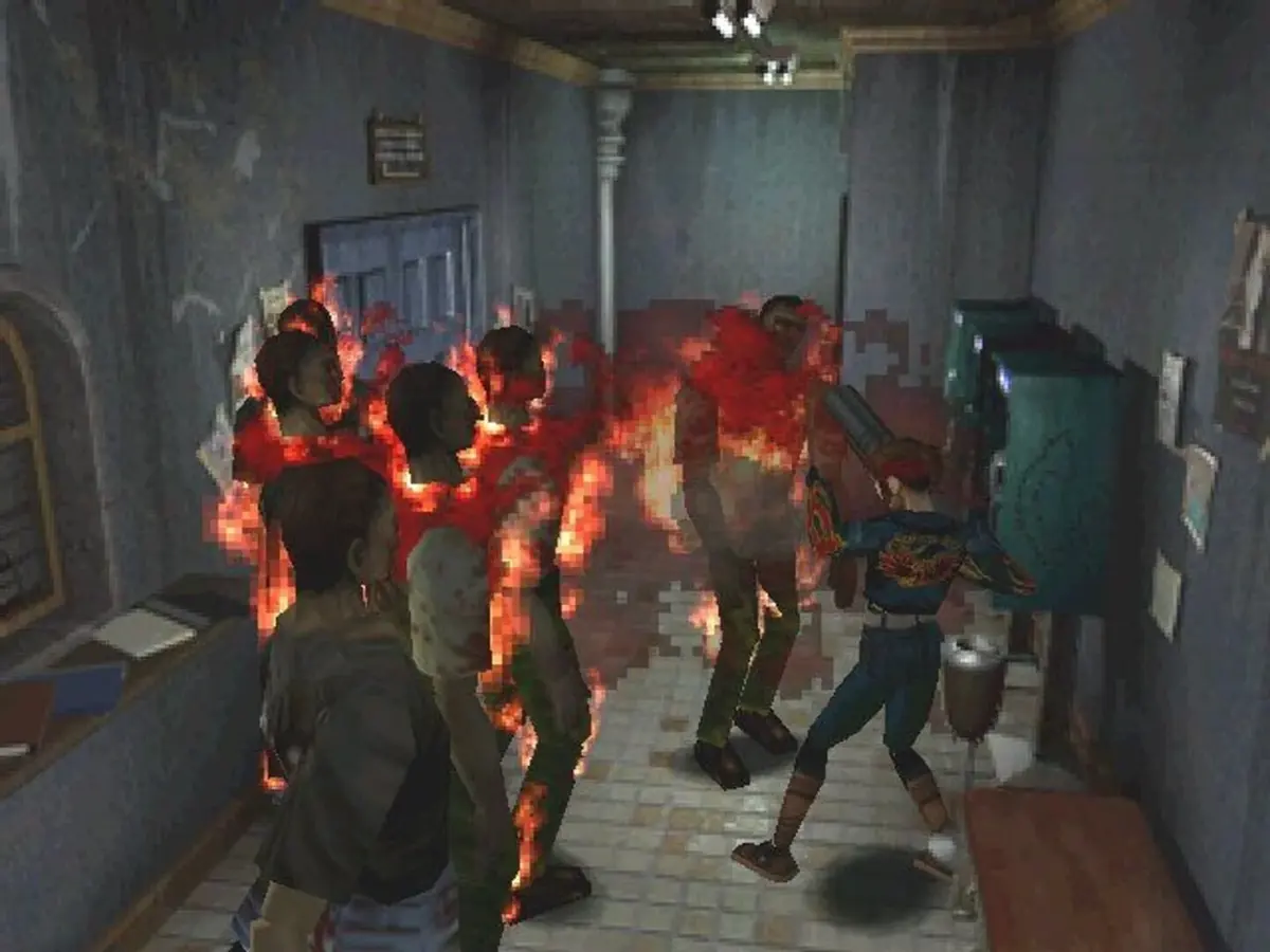 Screenshot from Resident Evil 2