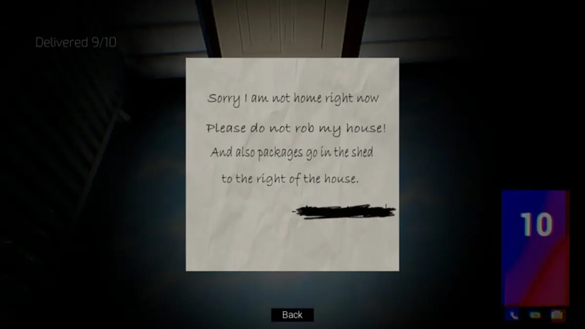 Screenshot from Death Delivery