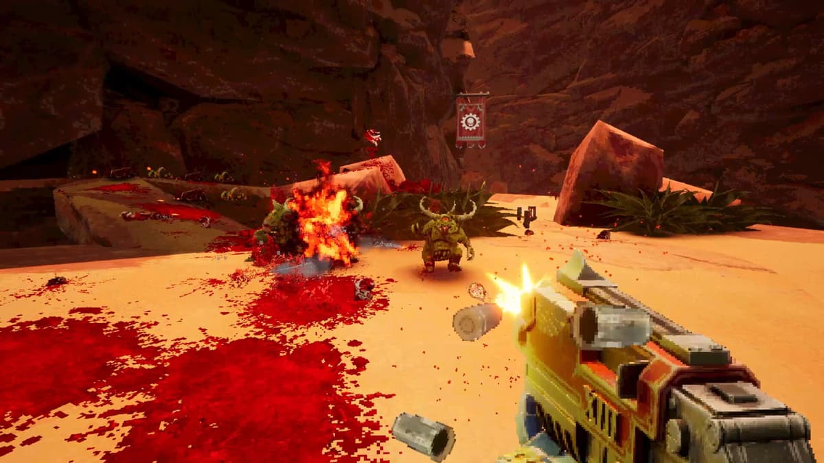 Screenshot from Warhammer 40,000: Boltgun