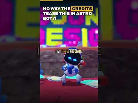 Astro Bot's Credits Thank Games That Aren't Even In It 📜 #Shorts