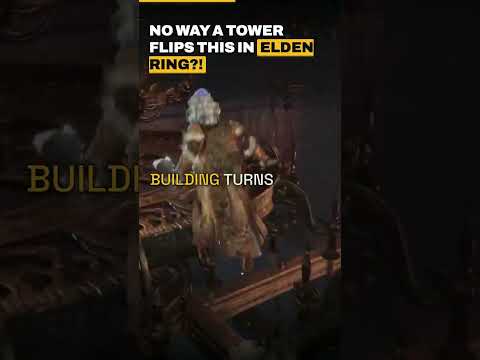 A Whole Building Flips Upside Down in Elden Ring 🗼 #Shorts