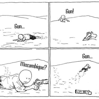 Mozambique meme