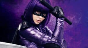 Chloë Grace Moretz as Hit-Girl.