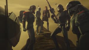 The Bad Batch with Anakin Skywalker.