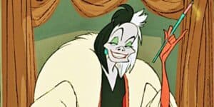 The original animated Cruella.