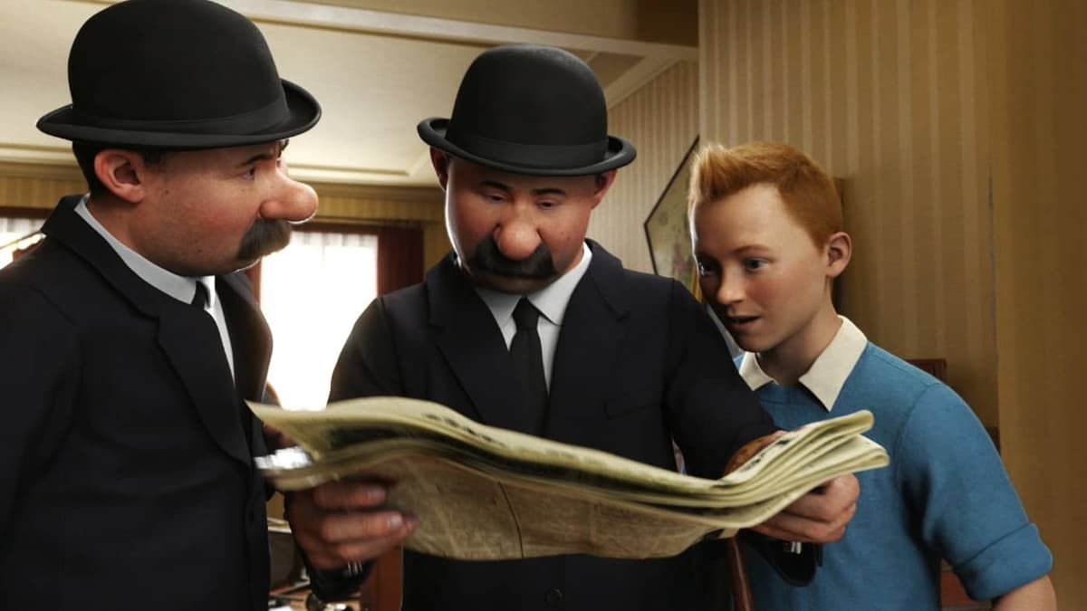 TinTin with Thompson and Thomson