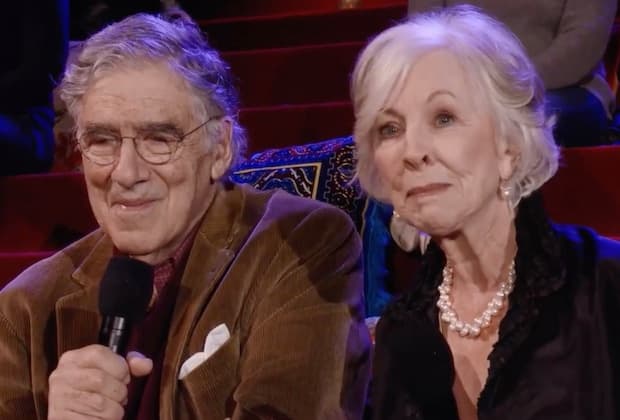 Elliott Gould (Jack) and Christina Pickles (Judy) on Friends: The Reunion