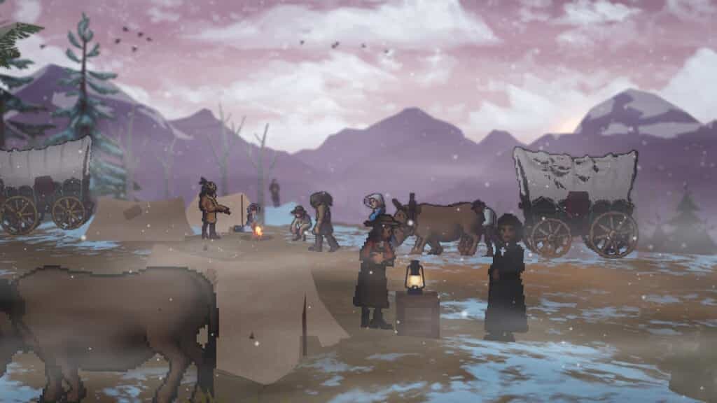 Winter on the Oregon Trail