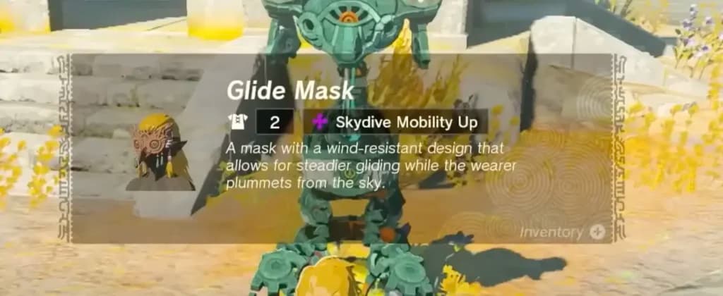 Glide mask