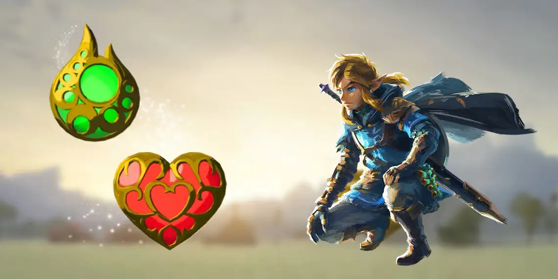 Optimal Strategy for Zelda Tears of the Kingdom: Heart Containers or Stamina Vessels?