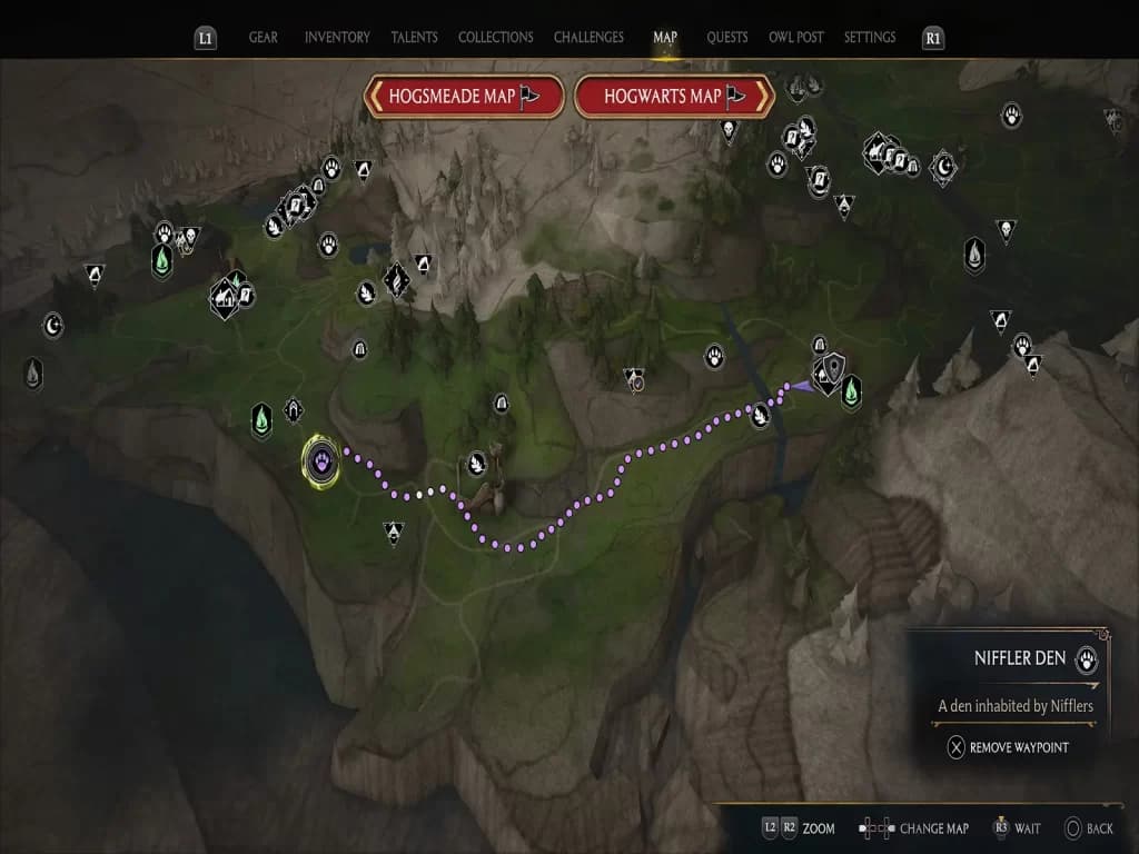 Irondale map hogwarts legacy