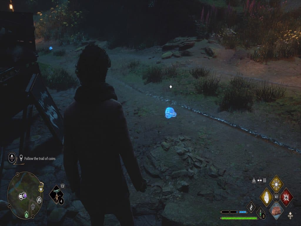 Hogwarts legacy trails of coins