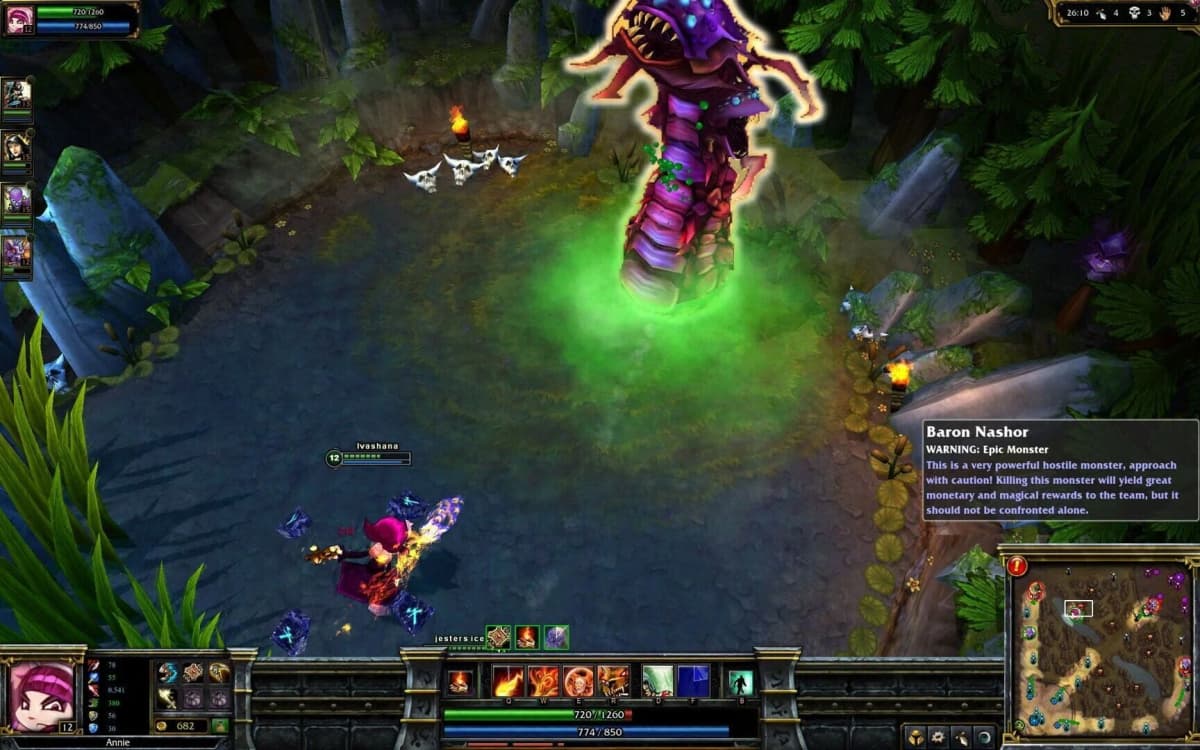 In-game showcase of Uzi's career milestones in League of Legends