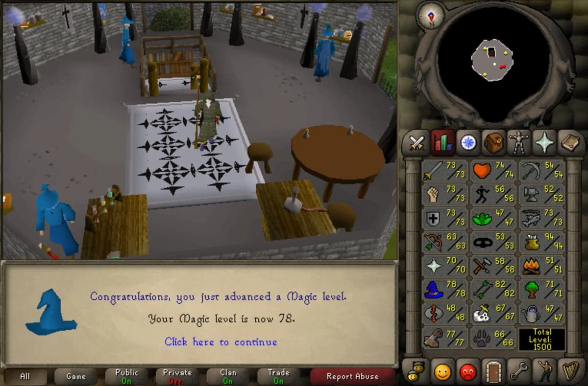 Screenshot from Old School RuneScape