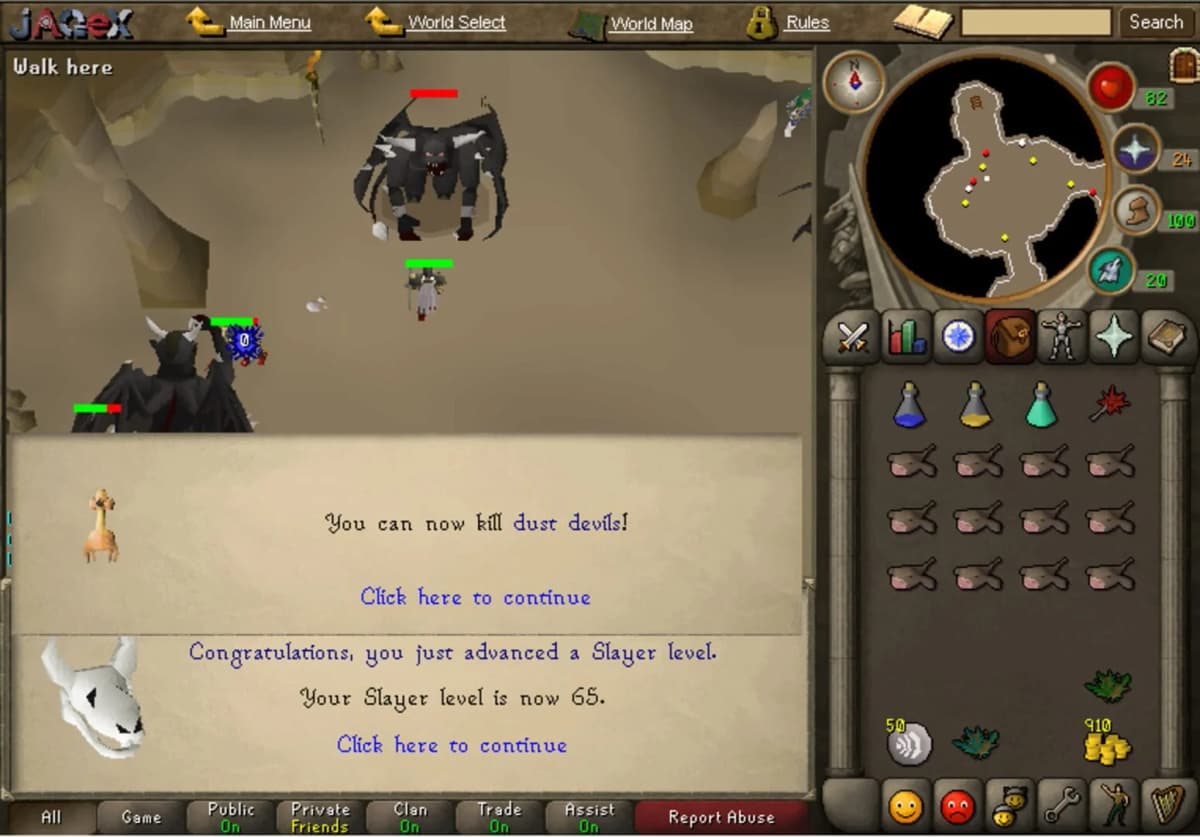 Screenshot from Old School RuneScape