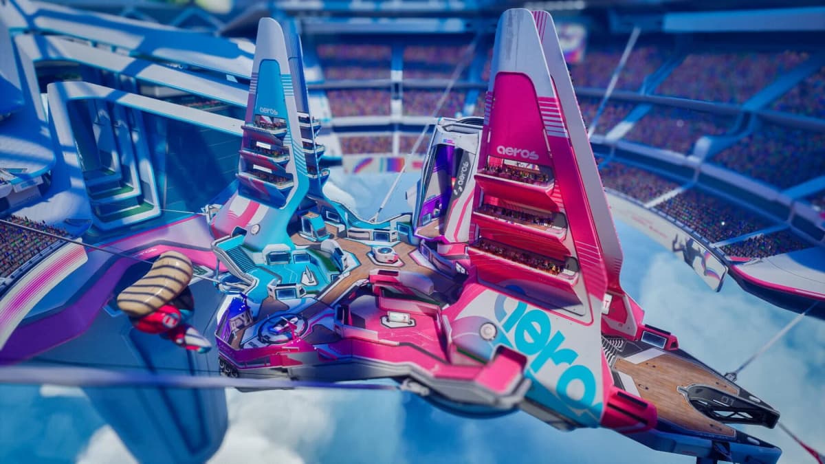 Screenshot from Splitgate: Arena Reloaded