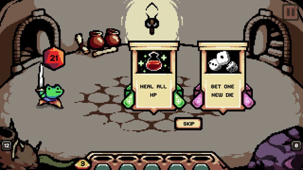 Screenshot from Die in the Dungeon: Classic