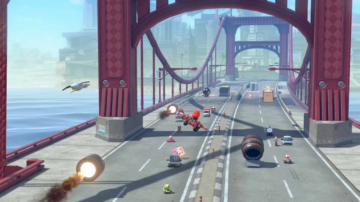 Screenshot from Mario Kart World