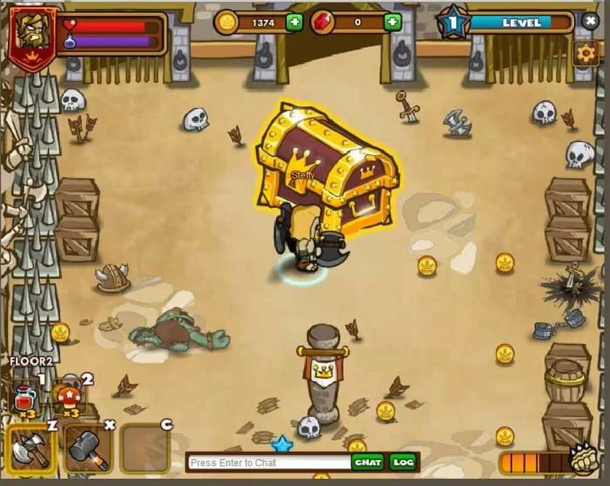 Screenshot from Dungeon Rampage