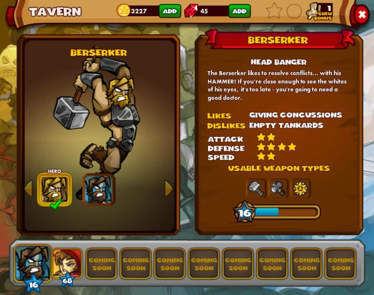 Screenshot from Dungeon Rampage
