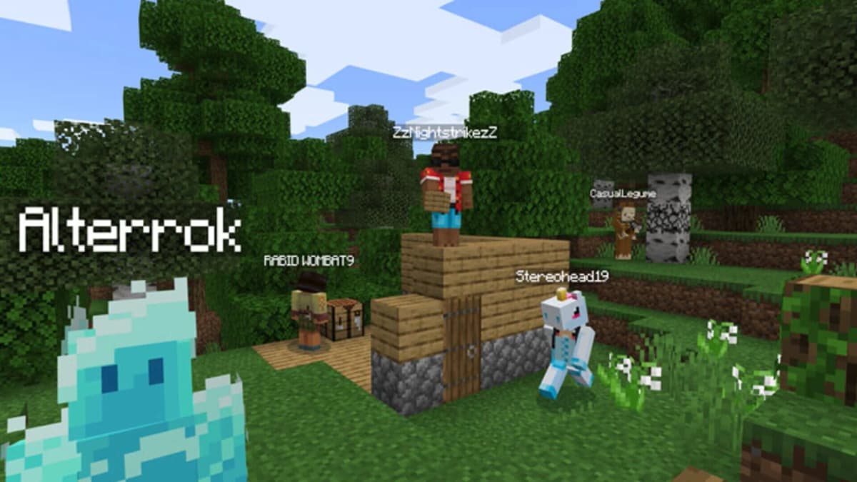 Screenshot from Minecraft