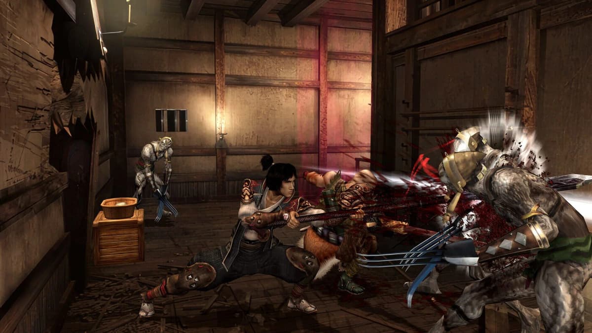 Expanded gallery of Onimusha 2 Remaster showing artwork and soundtrack items