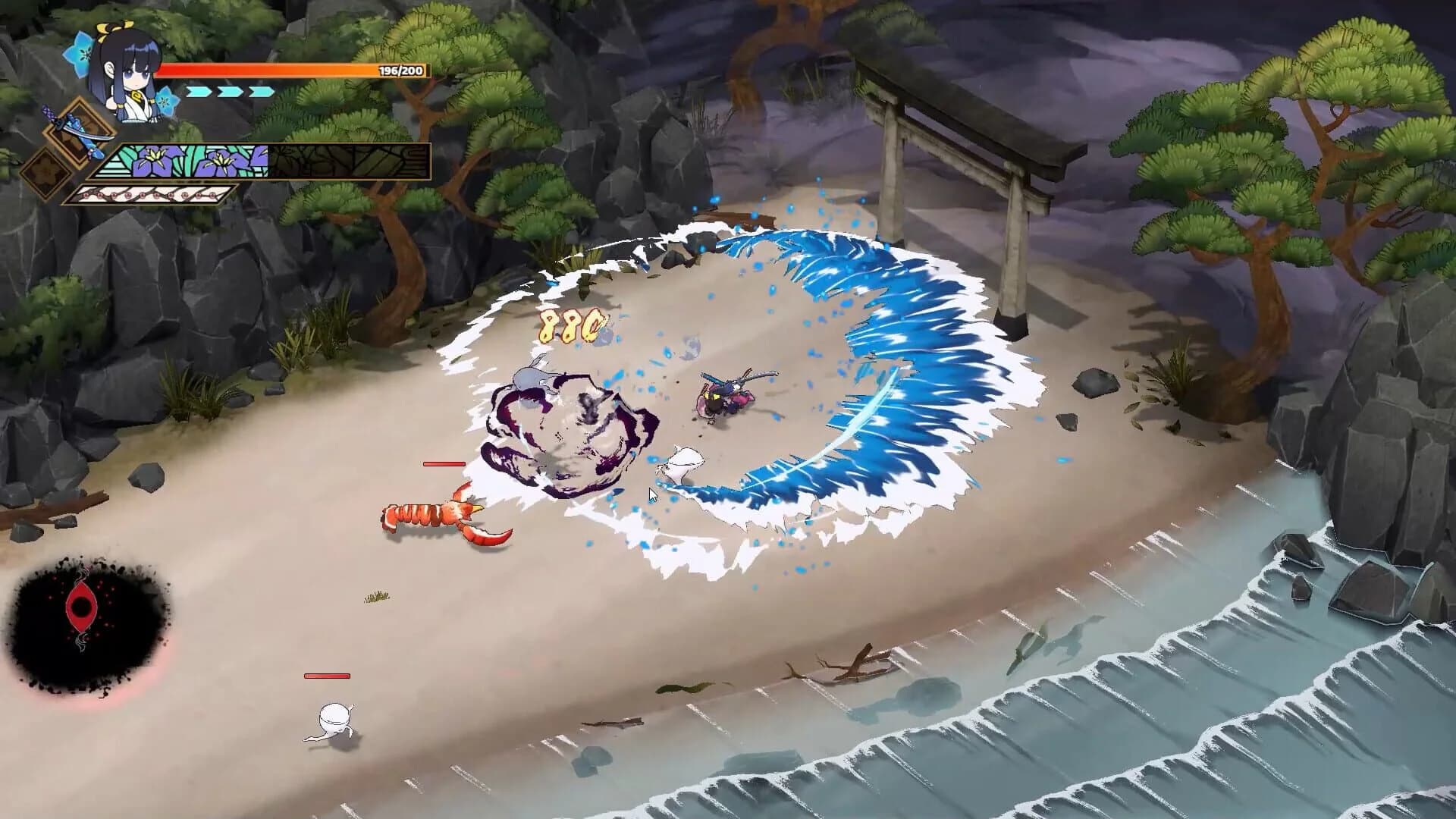 Screenshot from Yasha: Legends of the Demon Blade