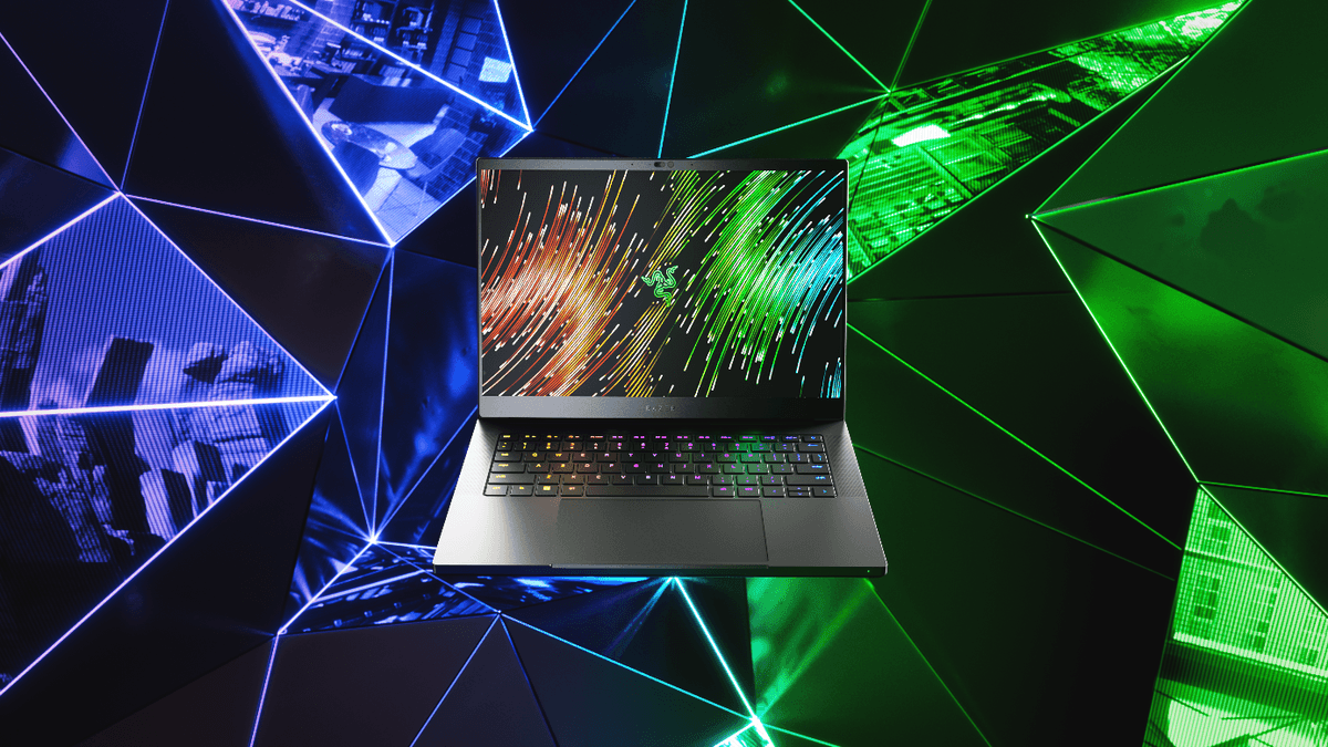 Razer Blade 14 ports including USB4, HDMI, and SD reader