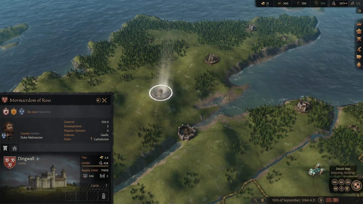 Screenshot from Crusader Kings III