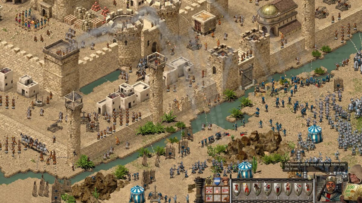 Stronghold Crusader’s Autumn Update Nails Free Content—But That “Biggest Indie Crossover” Claim?