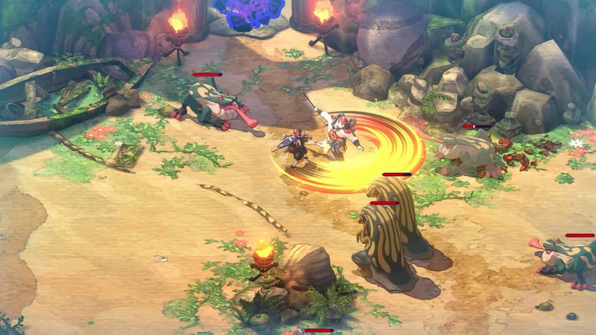 Screenshot from Towa and the Guardians of the Sacred Tree