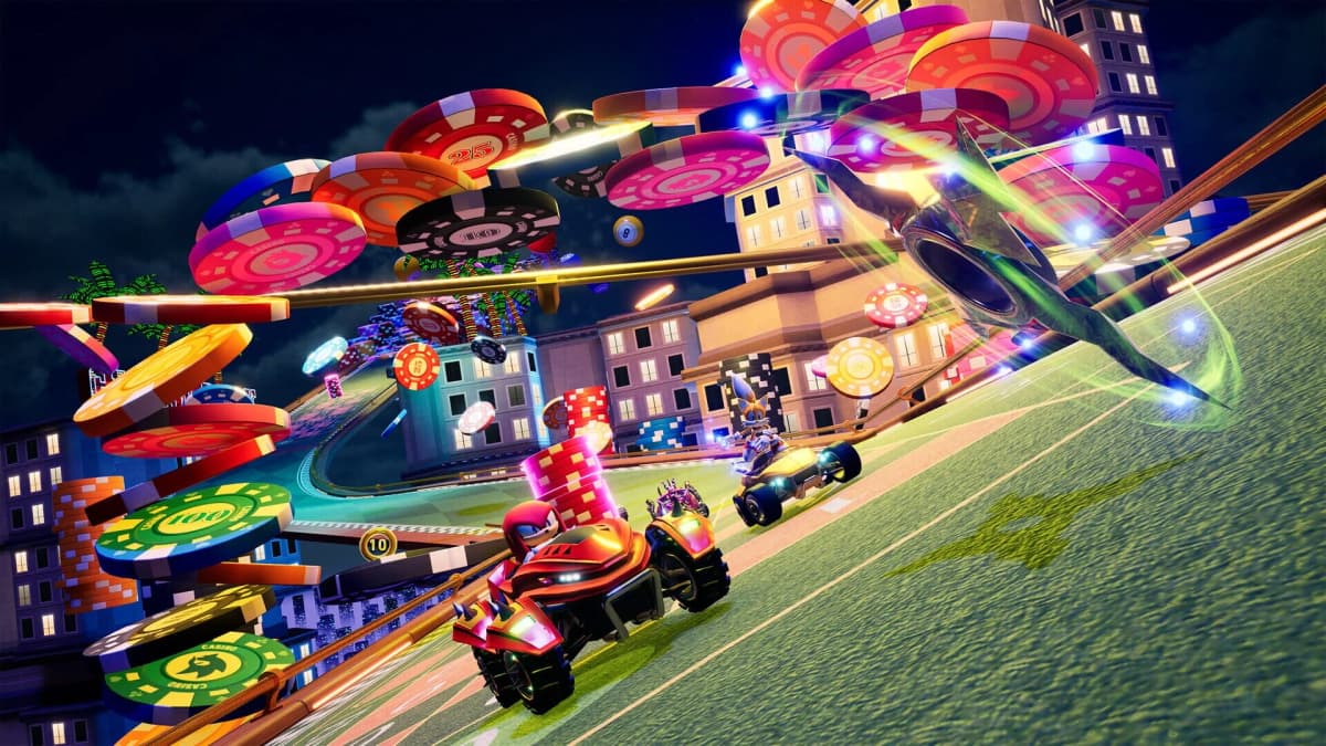 Screenshot from Sonic Racing: CrossWorlds