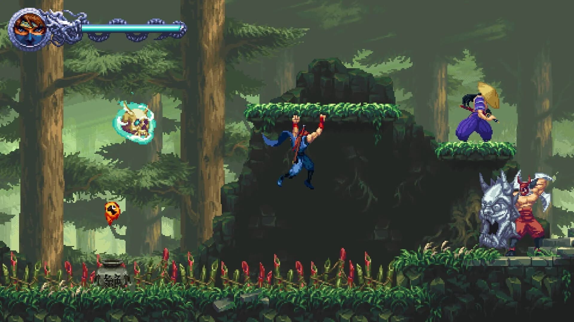Screenshot from Ninja Gaiden: Ragebound